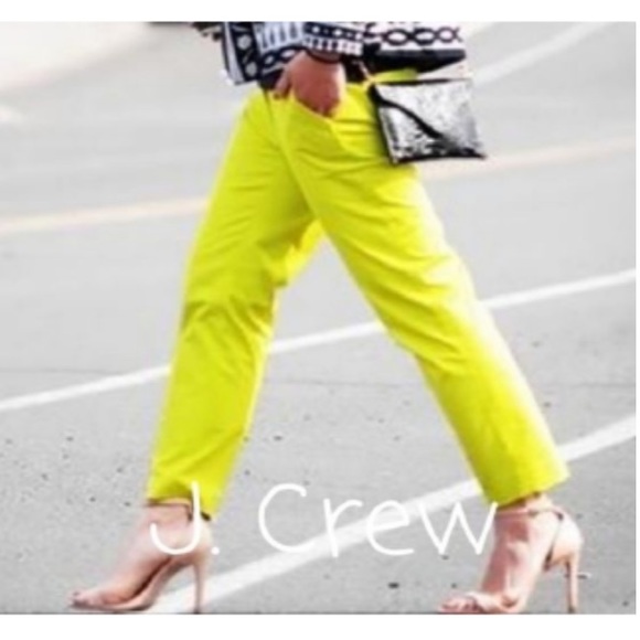 J. Crew Pants - J. Crew Scout Chino Pants in Yellow